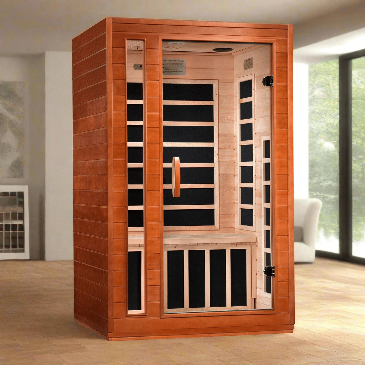 Dynamic "Cordoba" 2-person Low EMF FAR Infrared Sauna - DYN-6203-01