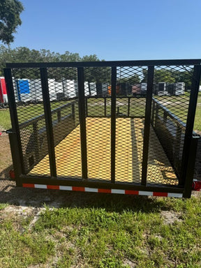 2025 6X12TA UTITILY TRAILER 2 FT WALLS 4568