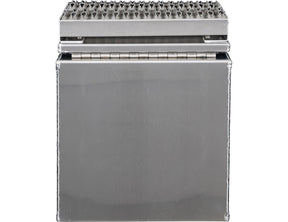 Buyers Products 28-in x 24-in x 18-in Smooth Aluminum Step Box Truck Tool Box 1705281