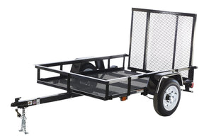 Carry-On Trailer 4-ft x 7-ft Steel Mesh Utility Trailer