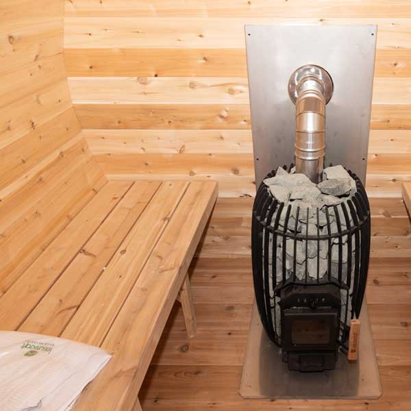 Dundalk CT Elation 4 Person Barrel Sauna CTC2424E