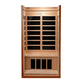 Dynamic Barcelona Elite 1-2-person Ultra Low EMF FAR Infrared Sauna - DYN-6106-01 Elite