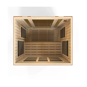 Dynamic "Bellagio" 3-person Low EMF FAR Infrared Sauna - DYN-6306-02