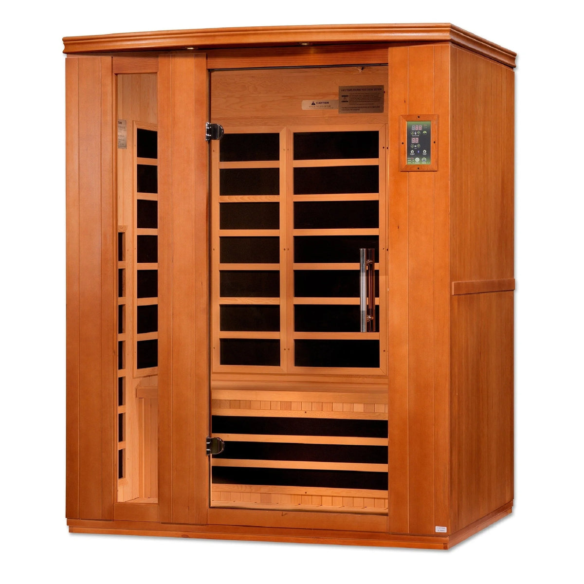 Dynamic "Lugano" 3-person Low EMF FAR Infrared Sauna DYN-6336-02