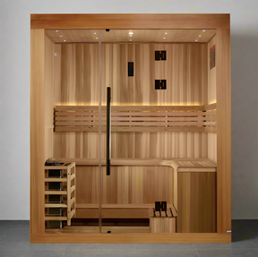 Golden Designs 2025 Copenhagen Edition 3 Person Traditional Sauna GDI-7389-02