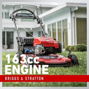 Toro Recycler with Personal Pace 22-in Gas Self-propelled lawn mower with 163-cc Briggs and Stratton Engine