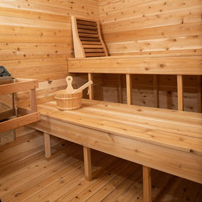 Dundalk CT Luna 4 Person Barrel Sauna