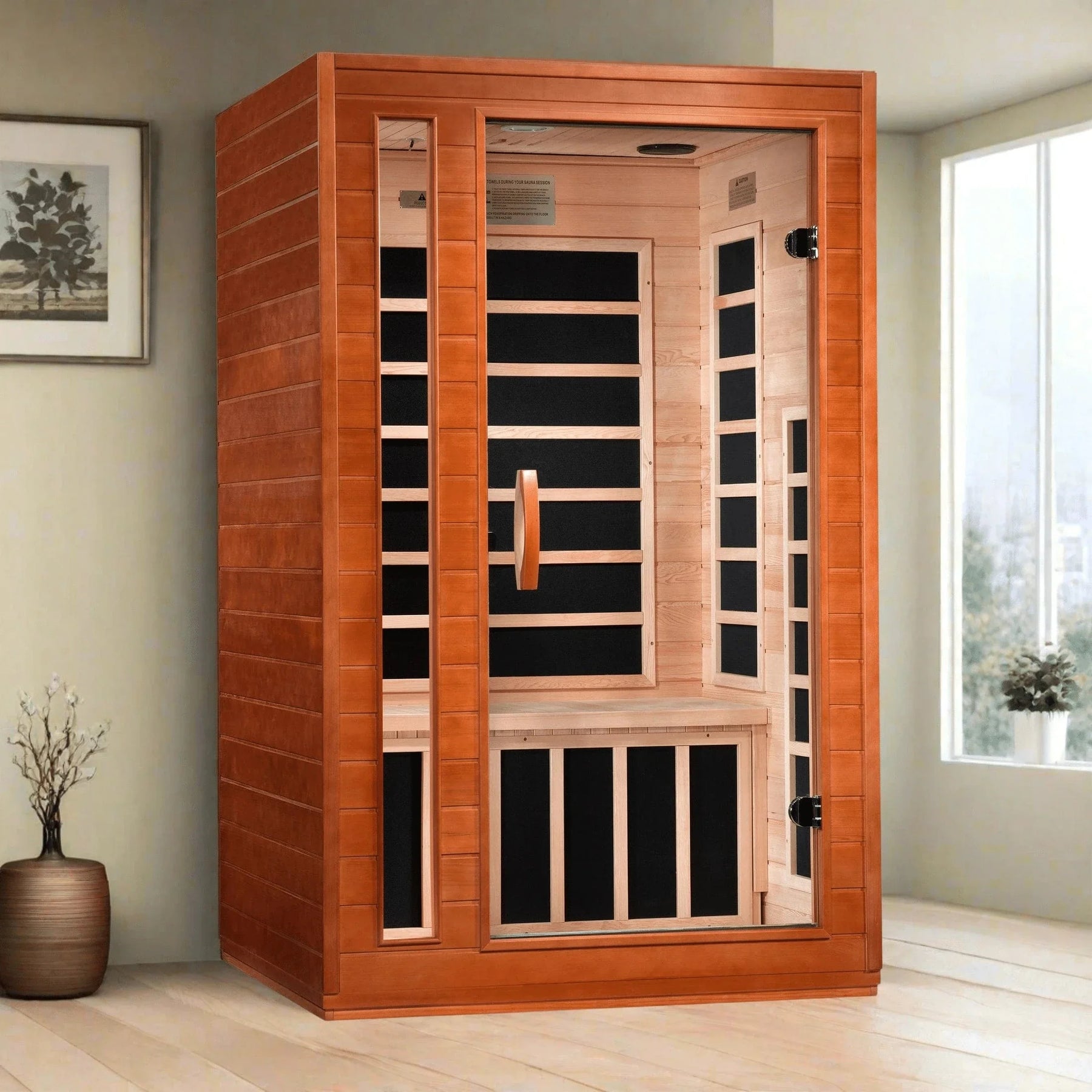 Dynamic Cordoba Elite 2-person Ultra Low EMF FAR Infrared Sauna - DYN-6203-01 Elite