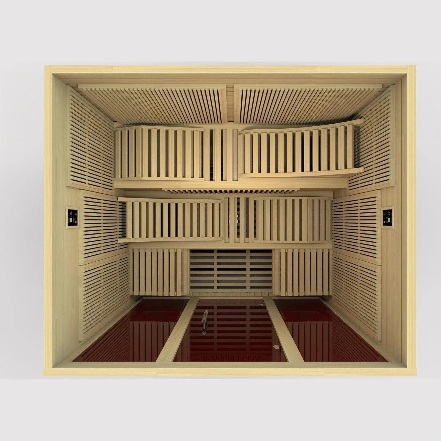 Dynamic Monaco 6-person Ultra Low EMF FAR Infrared Sauna - DYN-6996-01 Elite