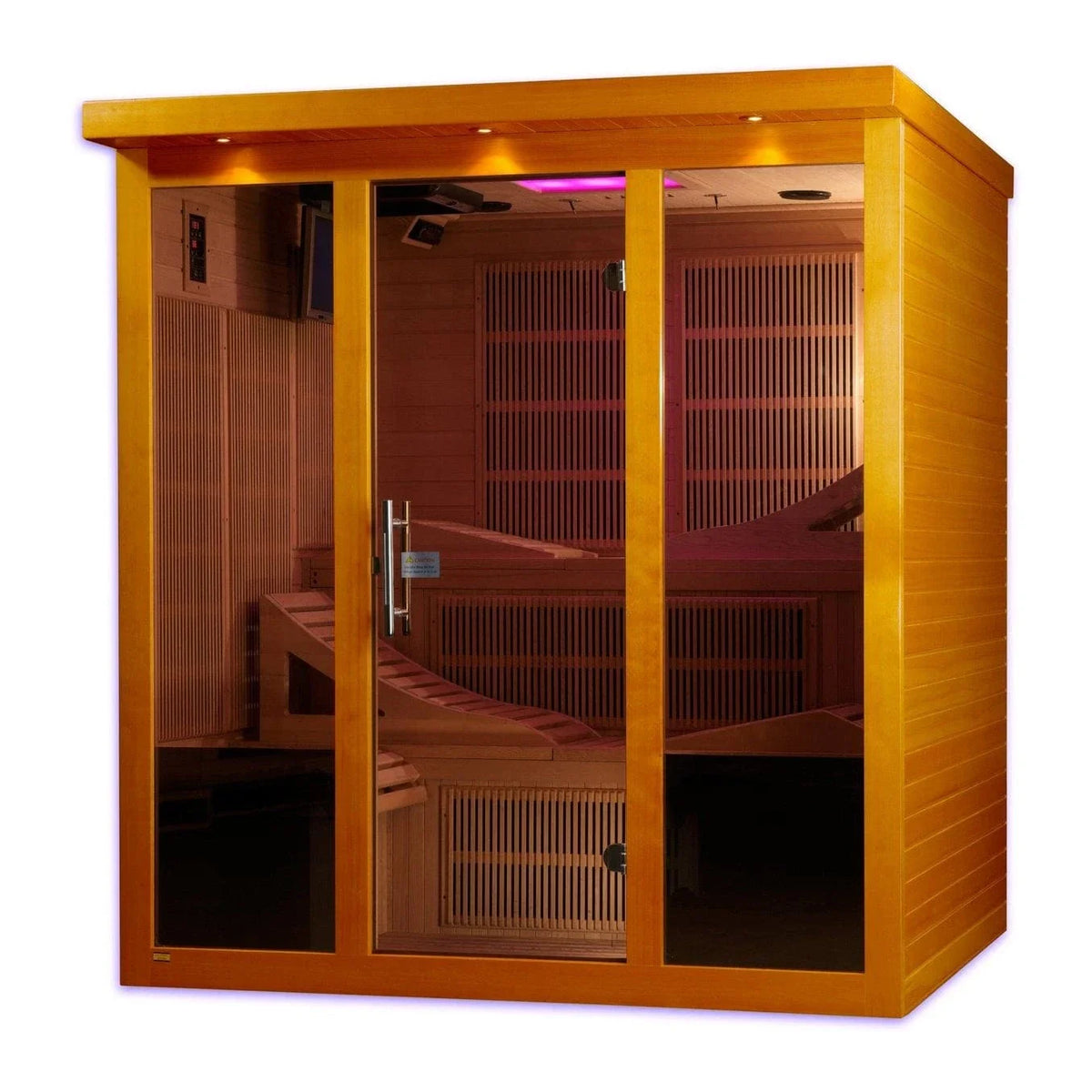 Dynamic Monaco 6-person Ultra Low EMF FAR Infrared Sauna - DYN-6996-01 Elite