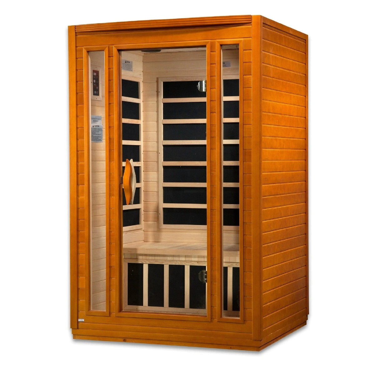 Dynamic "San Marino" 2-person Low EMF FAR Infrared Sauna DYN-6206-01