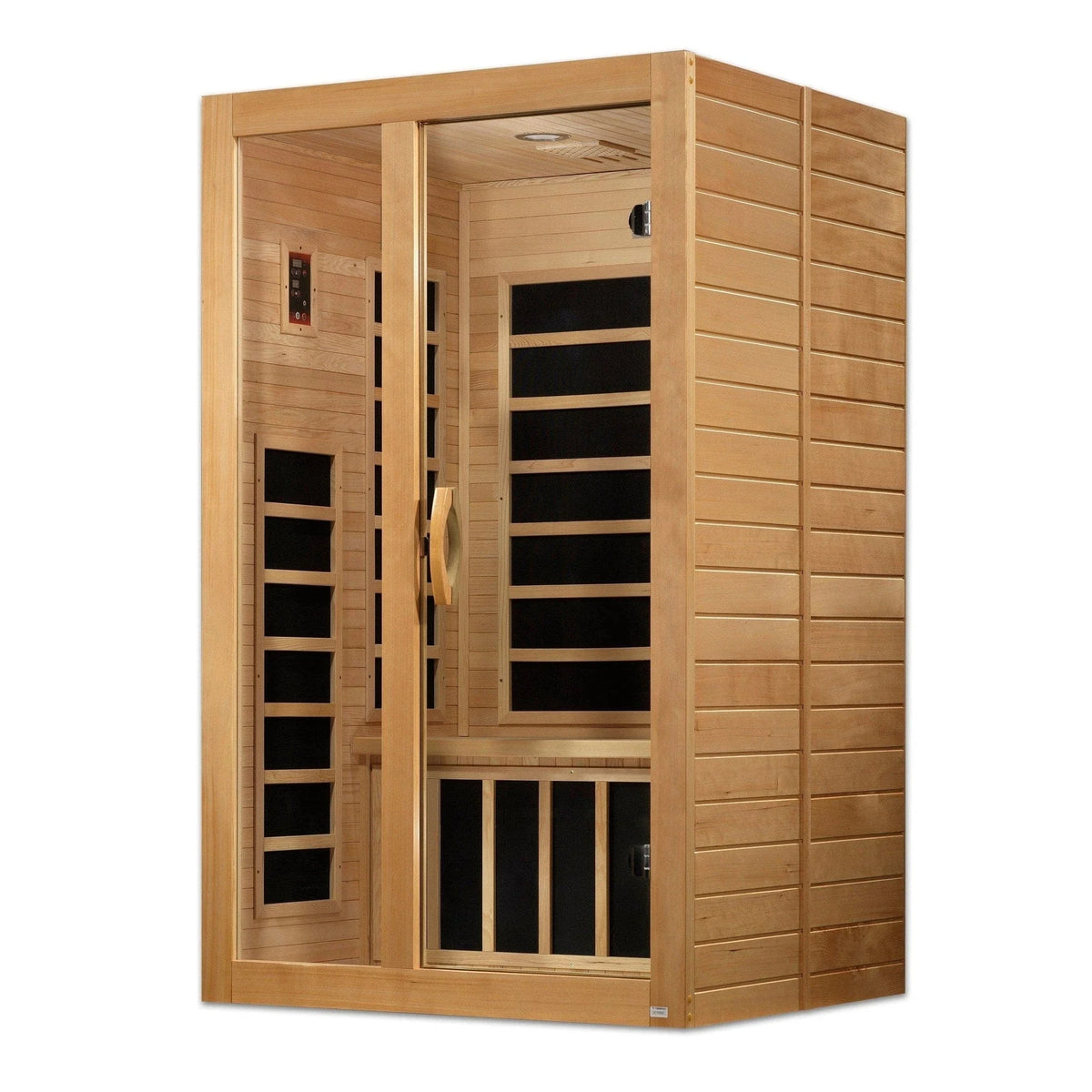 Dynamic "Santiago" 2-person Low EMF FAR Infrared Sauna DYN-6209-01