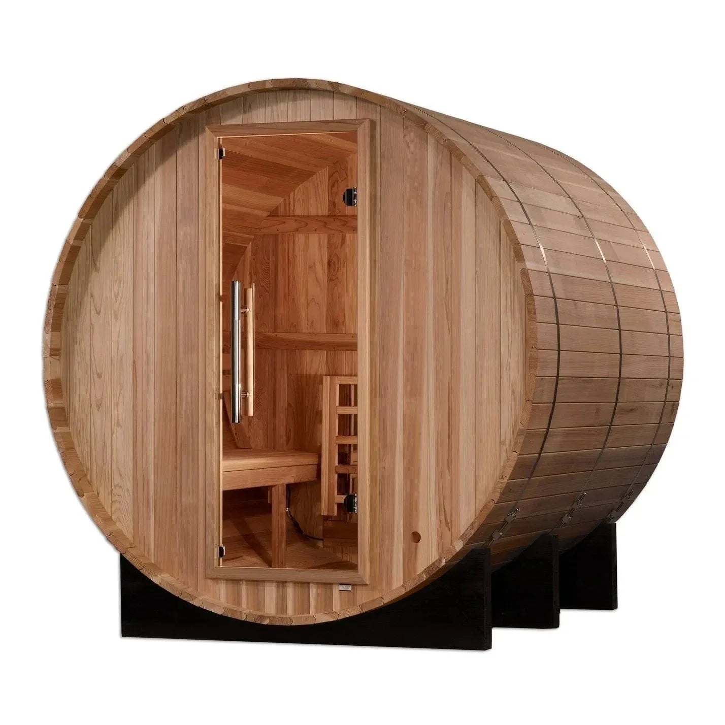 Golden Designs "Arosa" 4 Person Barrel Traditional Sauna GDI-B004-01
