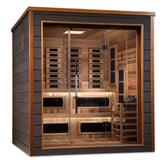 Golden Designs Karlstad 6 Person Hybrid Outdoor Sauna GDI-8226-01