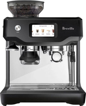 Breville – the Barista Touch Espresso Machine with 15 bars of pressure, Milk Frother and intergrated grinder – Black Truffle