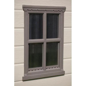 Factor 8 ft. W x 6 ft. D Plastic Storage Shed