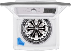 LG – 5.5 Cu. Ft. Smart Top Load Washer with TurboWash3D – White