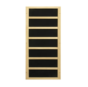 Maxxus 2-Person "Serenity" Dual Tech Low EMF FAR Infrared Sauna Canadian Hemlock MX-LS2-01