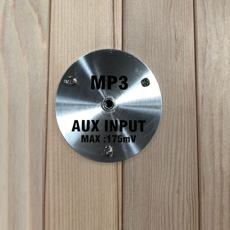 Maxxus 2-Person Seattle Near Zero EMF (Under 2MG) FAR Infrared Sauna Canadian Hemlock MX-J206-01-ZF