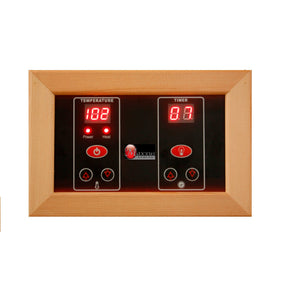 Maxxus 4-Person "Chaumont Edition" Near Zero EMF FAR Infrared Sauna - Canadian Red Cedar MX-K406-01-ZF CED